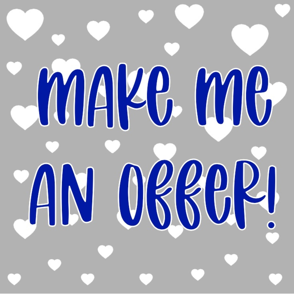 Don’t like the price? Make me an offer!